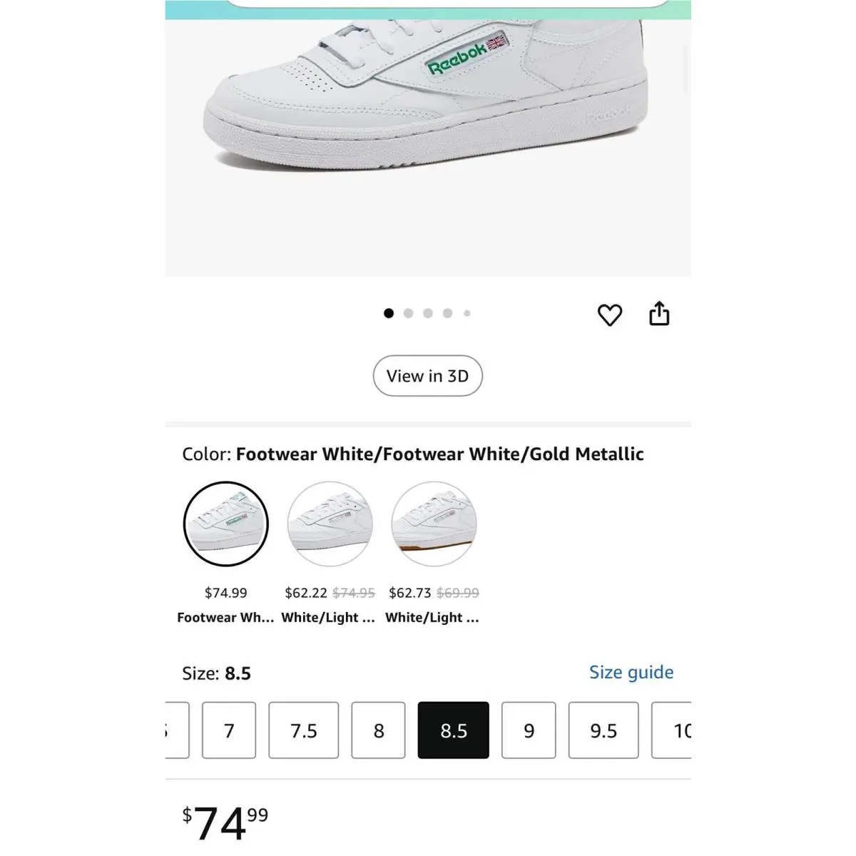 Reebok shoes - White 6