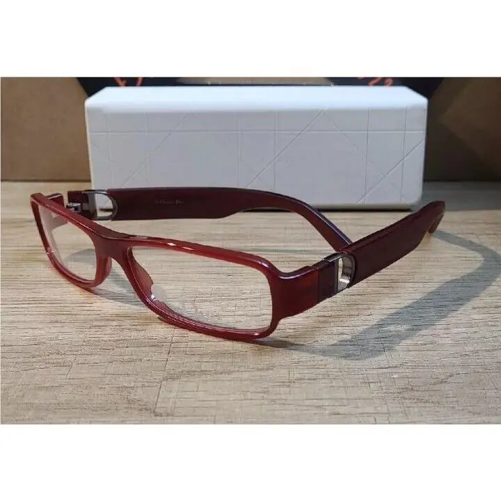 Christian Dior CD 3115 E5B Red Eyeglasses Frames Italy 53-14-130 Rare Wont Last