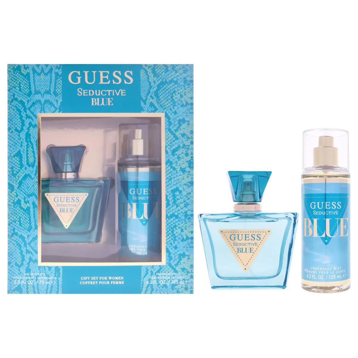 2 Pack Guess Seductive Blue by Guess For Women - 2 Pc Gift Set