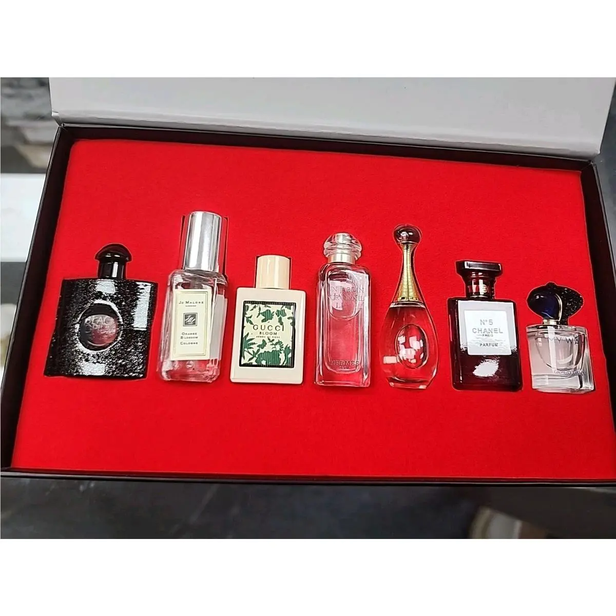 Hermes Trump Card Seven Little Fortunes Parfum Set