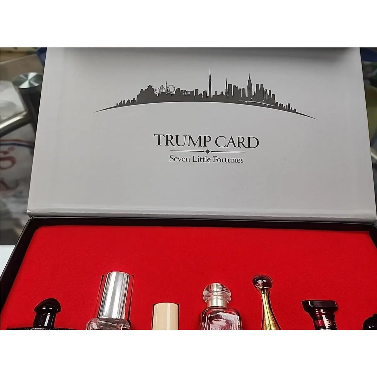Hermes Trump Card Seven Little Fortunes Parfum Set | Fash Brands