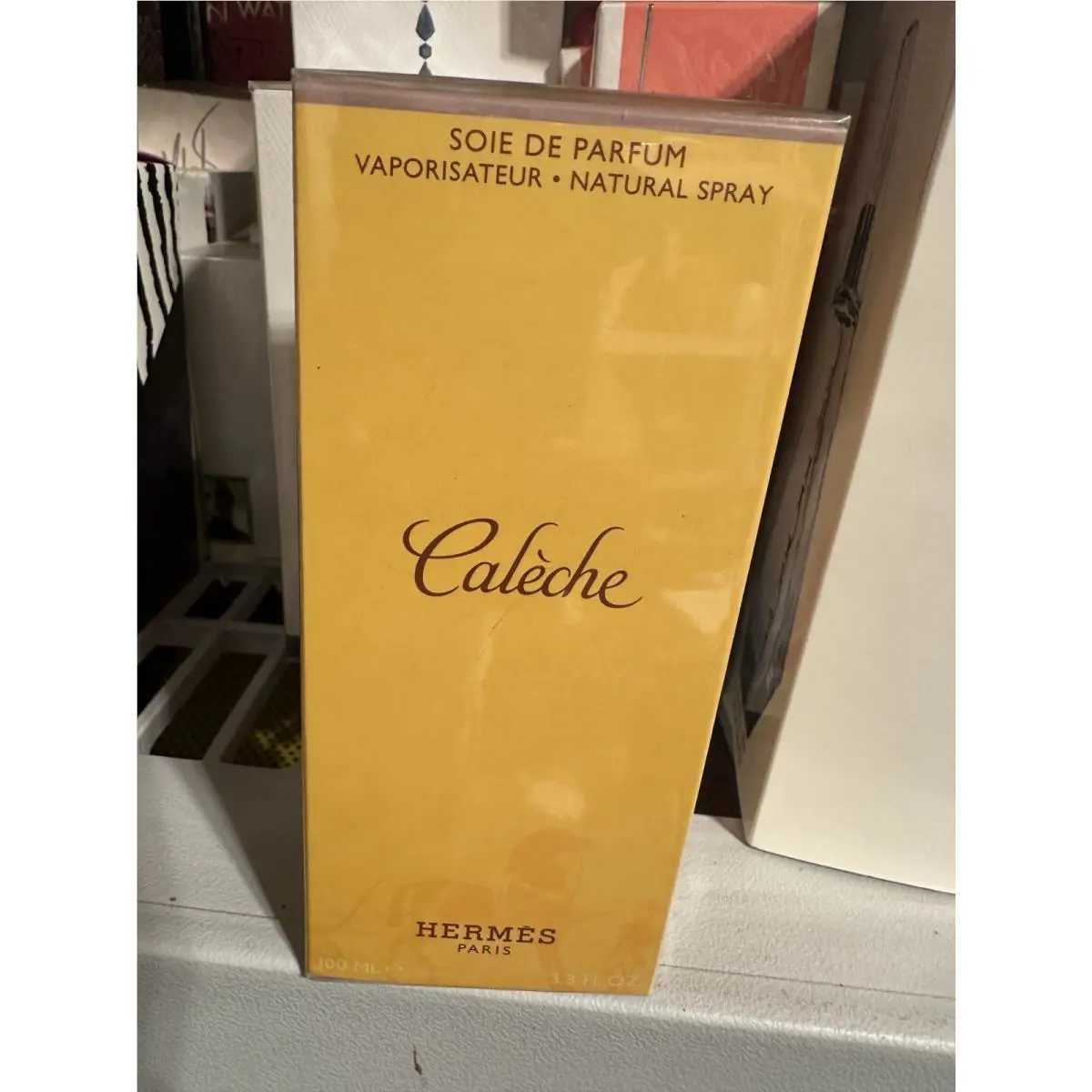 Caleche by Hermes Soie De Parfum Spray 3.4 oz For Women