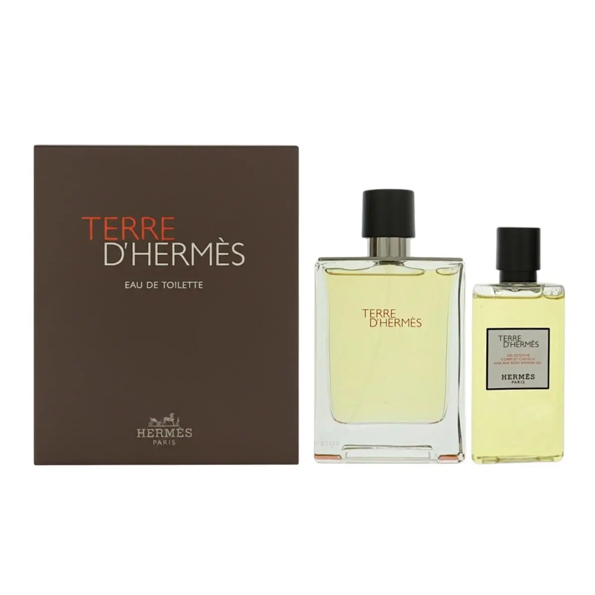 Terre D`hermes  Gift Set For Men 2 Piece Set For Men: 3.3 Oz Eau De by Hermes