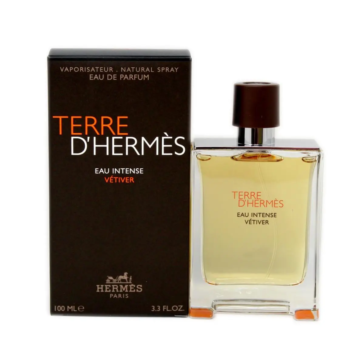 Terre D`hermes Eau Intense Vetiver Eau DE Parfum Natural Spray 100ML