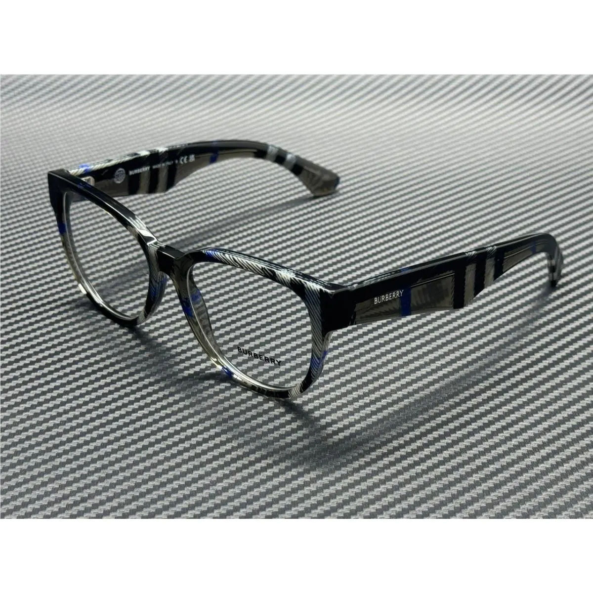 Burberry BE2410 4147 Check Lichen Women`s 53 mm Eyeglasses
