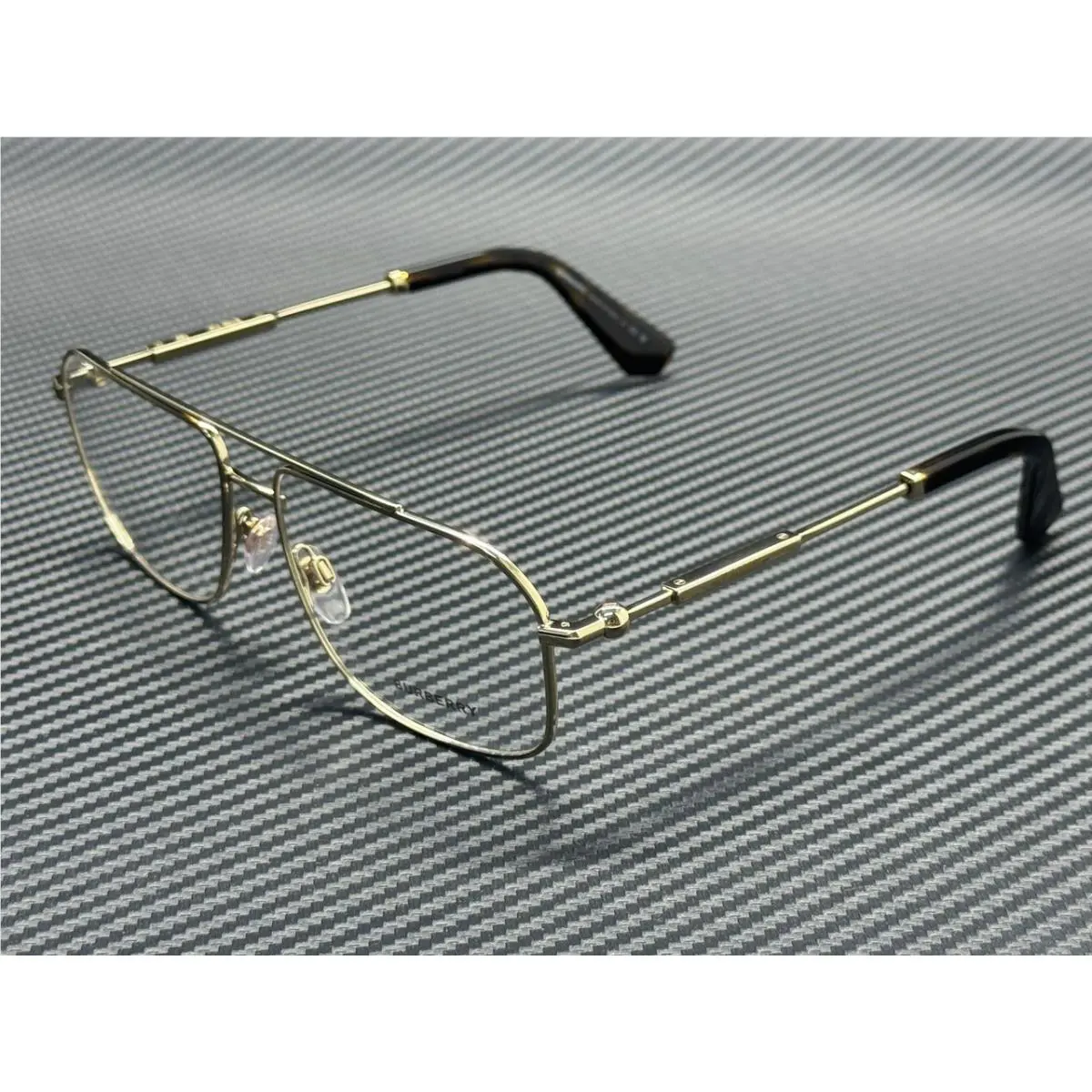 Burberry BE1391 1109 Light Gold Men`s 58 mm Eyeglasses