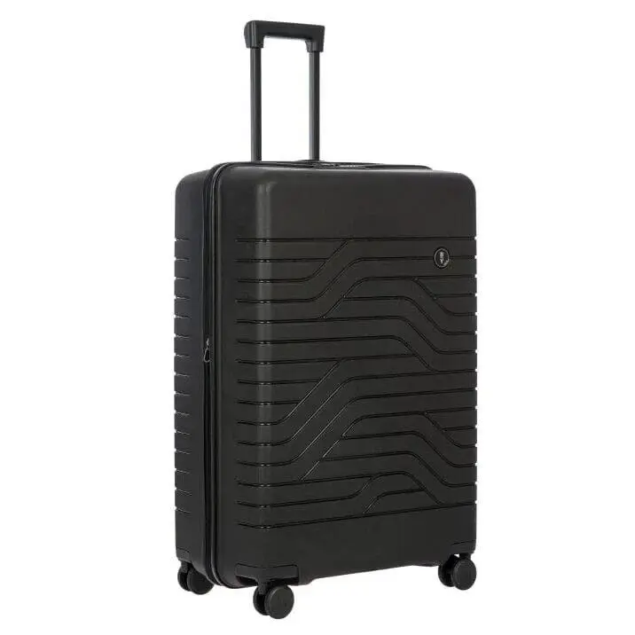 Bric`s Milano By Brics Black Ulisse 30 Expandable Spinner Suitcase B1015 by Bric's