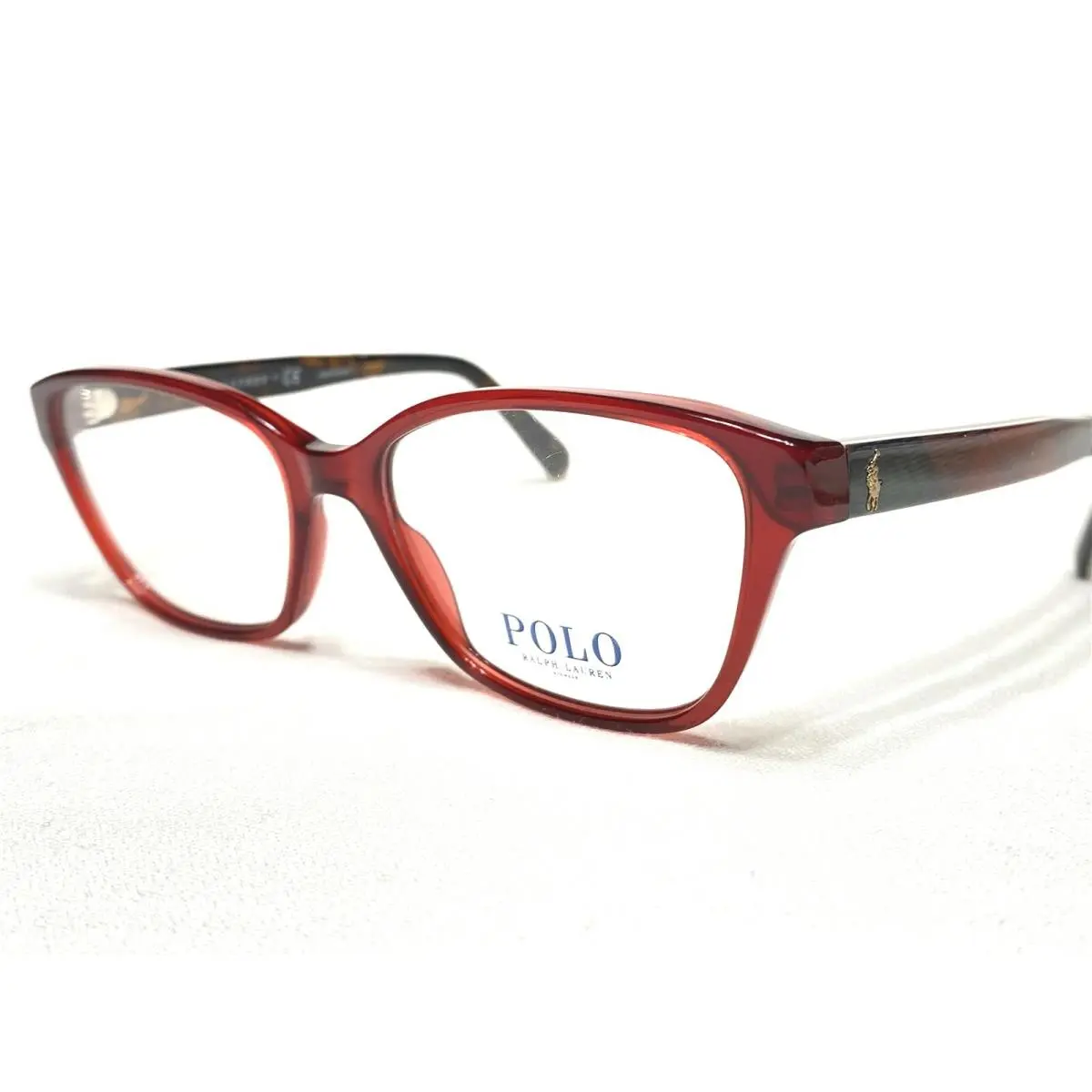 Polo Ralph Lauren PH2165 5458 Tartan Womens Red/plaid Eyeglass Frames 55/17