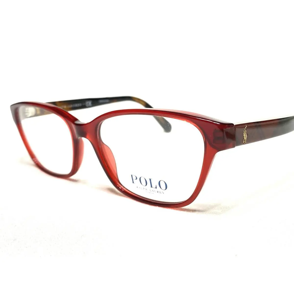 Polo Ralph Lauren PH2165 5458 Tartan Womens Red/plaid Eyeglass Frames 53/17