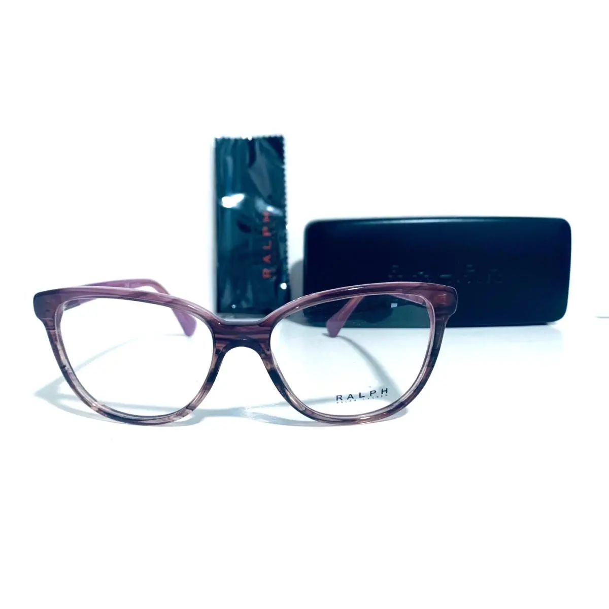 Ralph Lauren RA 7082 1628 Berry Horn Violet RX Eyeglasses 53-16-140 MM W/case