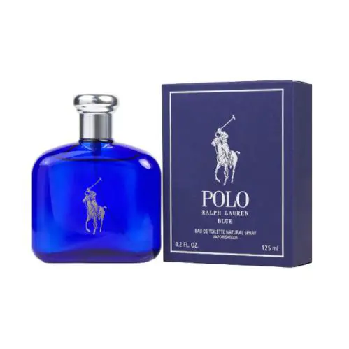Polo Blue Ralph Lauren Men 4.2 oz 125 ml Eau De Toilette Spray