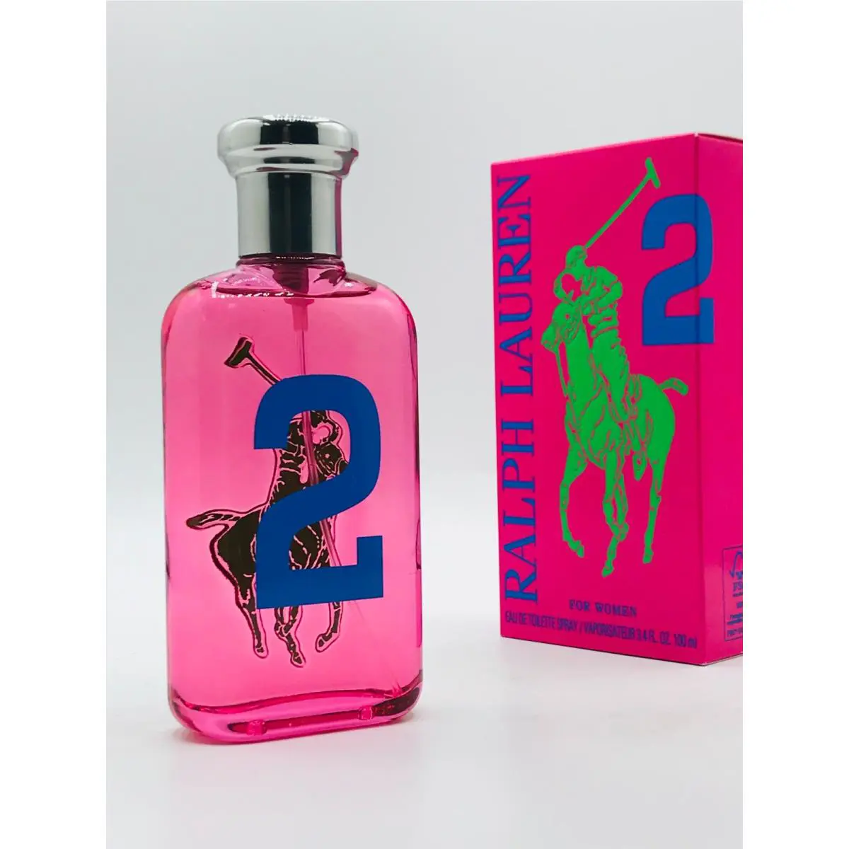 Ralph Lauren The Big Pony 2 Pink Women Perfume Edt Spray 3.4 oz