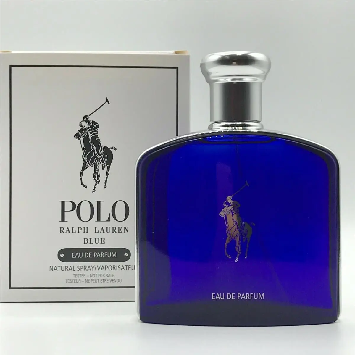 Ralph Lauren Polo Blue Men Eau De Parfum Spray 4.2 oz Box As Shown