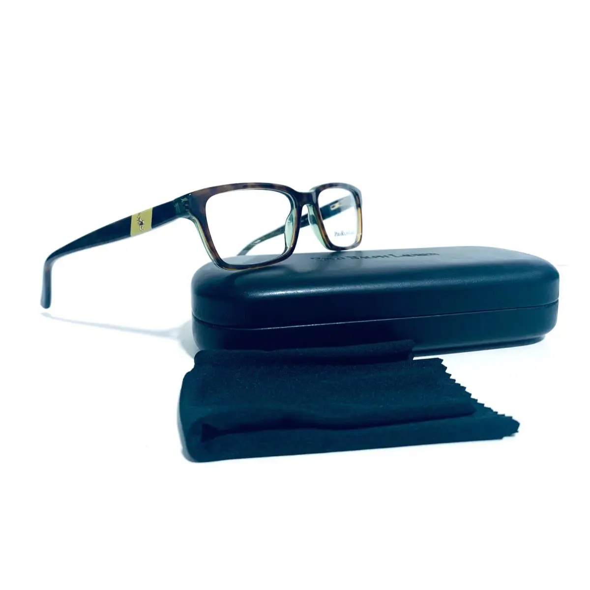 Polo Ralph Lauren Kids 8525 1590 Tortoise Green RX Eyeglasses 49-16-130MM W/case