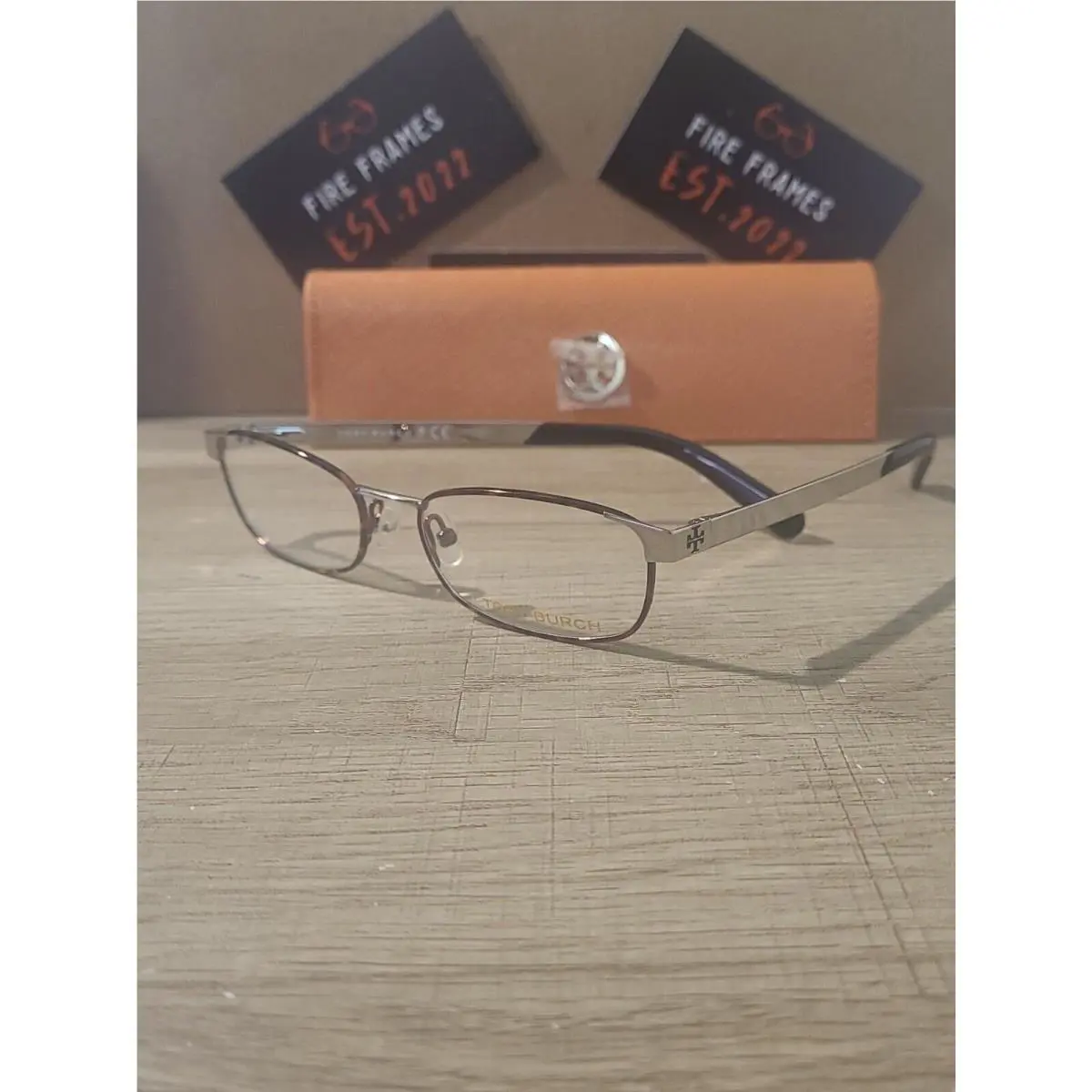 Tory Burch TY 1013 114 Tortoise Silver Eyeglasses Frames Optical 49-17-135
