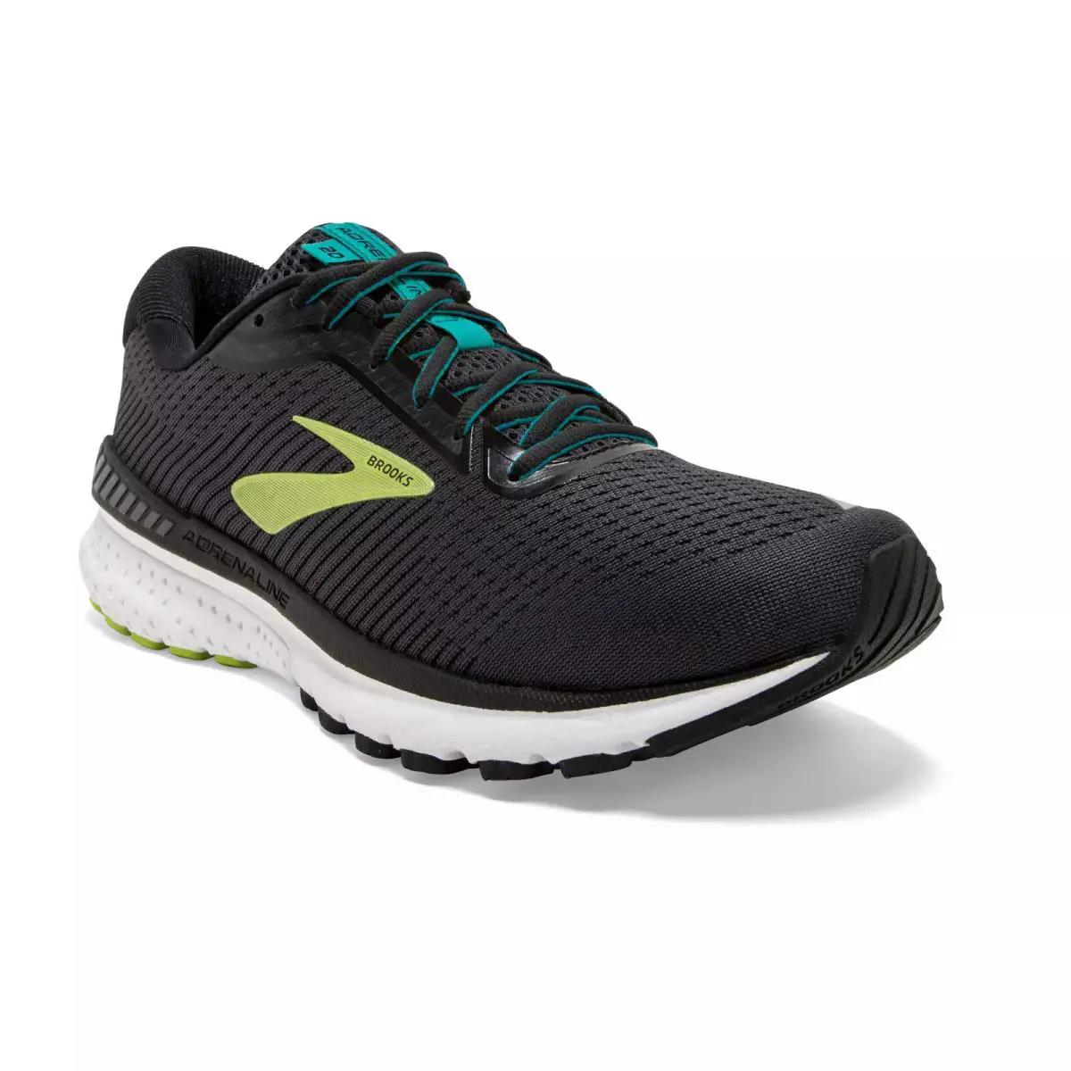 Brooks shoes Adrenaline GTS - Black/Lime/Blue 1