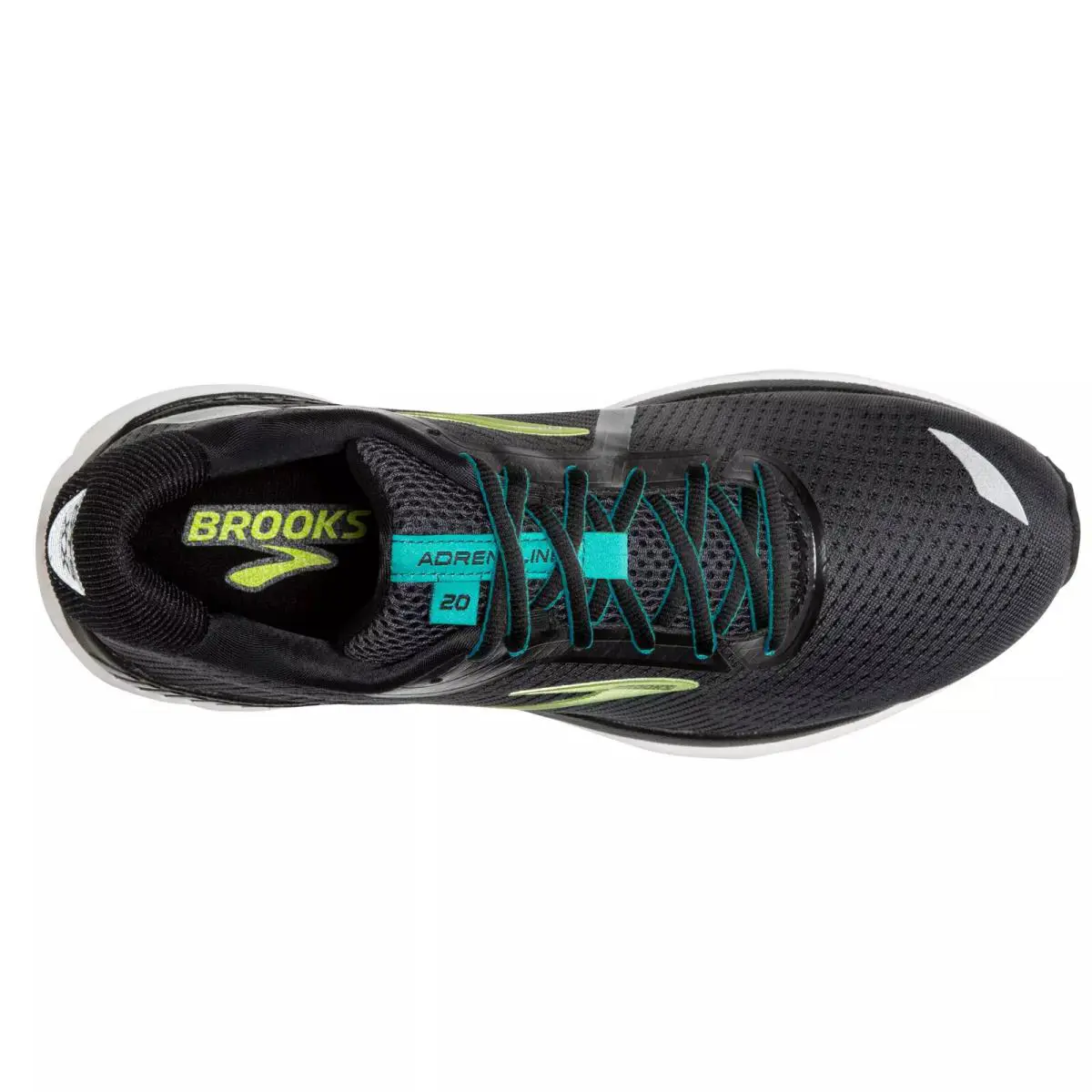 Brooks shoes - Brooks Adrenaline GTS 20 - Adrenaline GTS - 1103071D018 - Black/Lime/Blue 3