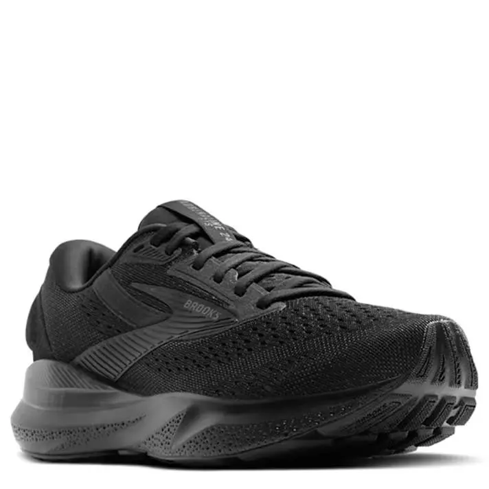 Brooks Mens Adrenaline Gts Retro 24 Running Training Sneaker Shoe - Black