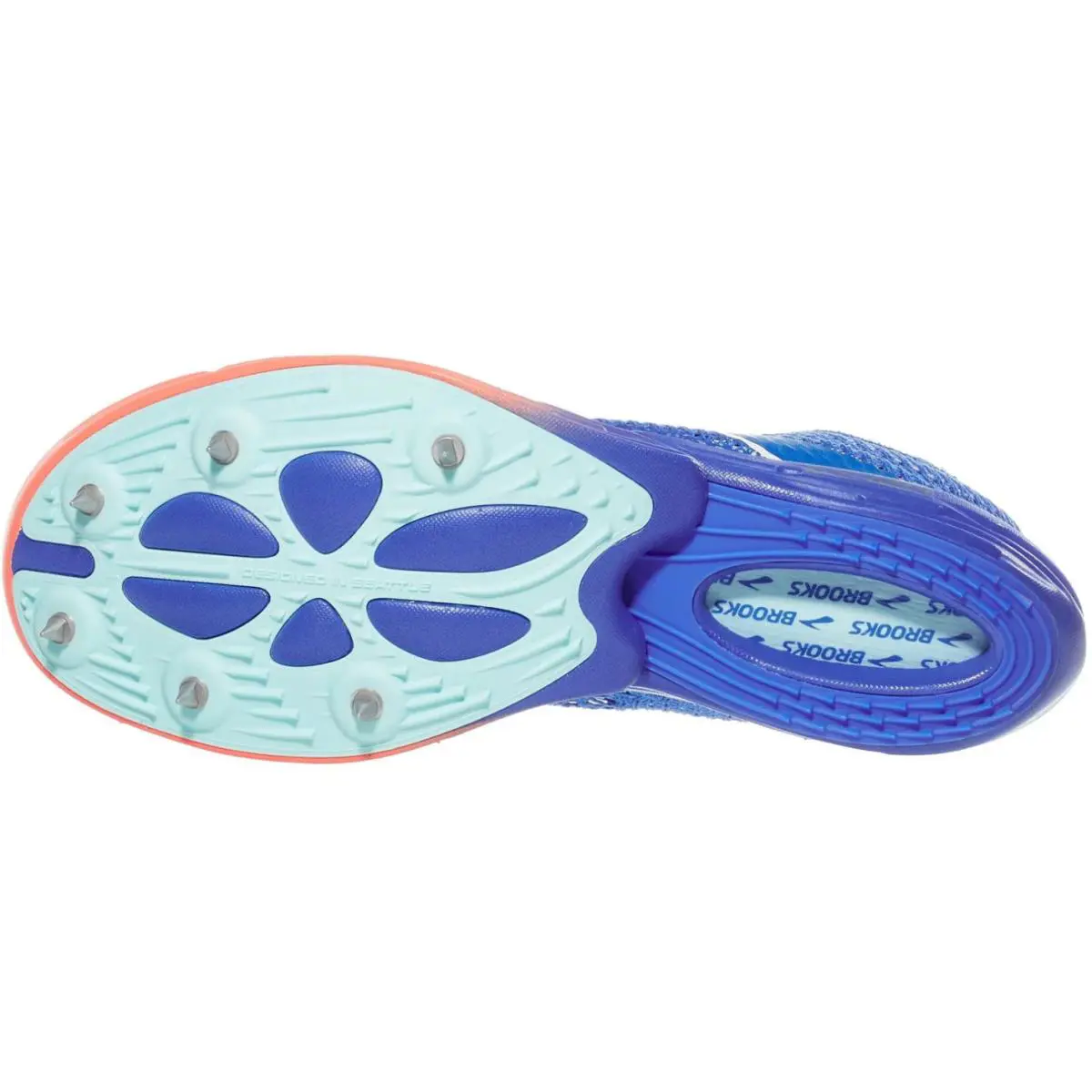 Brooks shoes - Brooks Hyperion - Hyperion - 1000481D419 - Cobalt/Pink Clay (UPC: 195394616545) 3