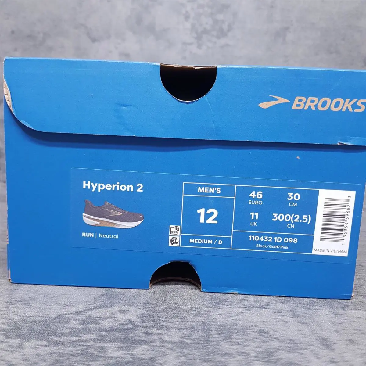 Brooks shoes - Brooks Hyperion 2 - Hyperion - 1104321D098 - Black 5