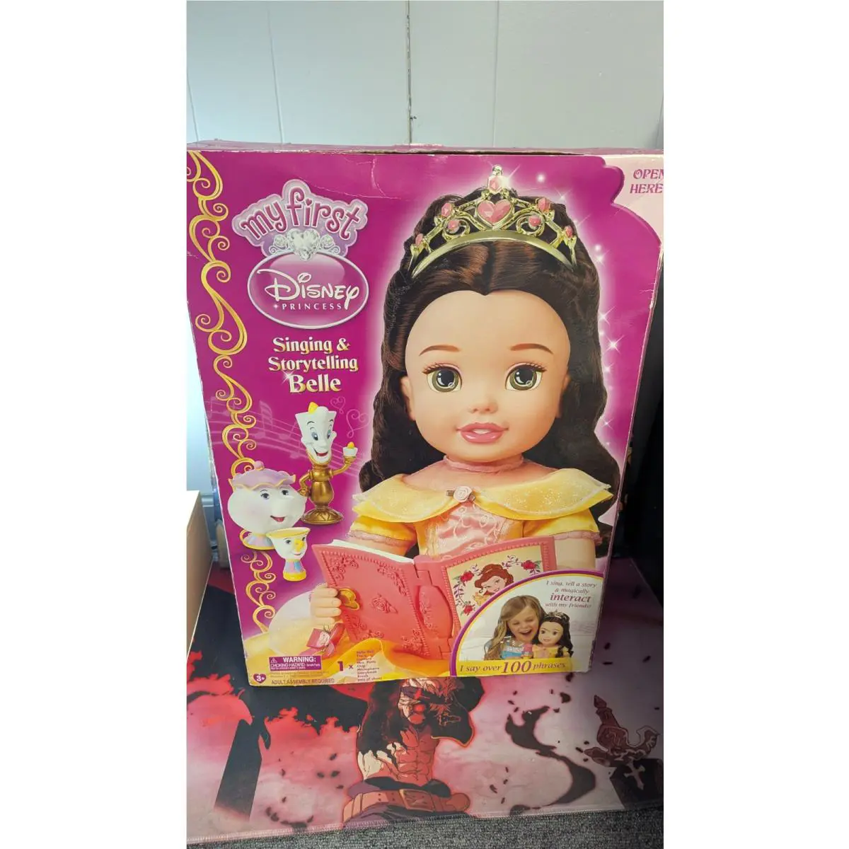 My First Disney Princess Belle Singing Storytelling Interactive 20 Doll