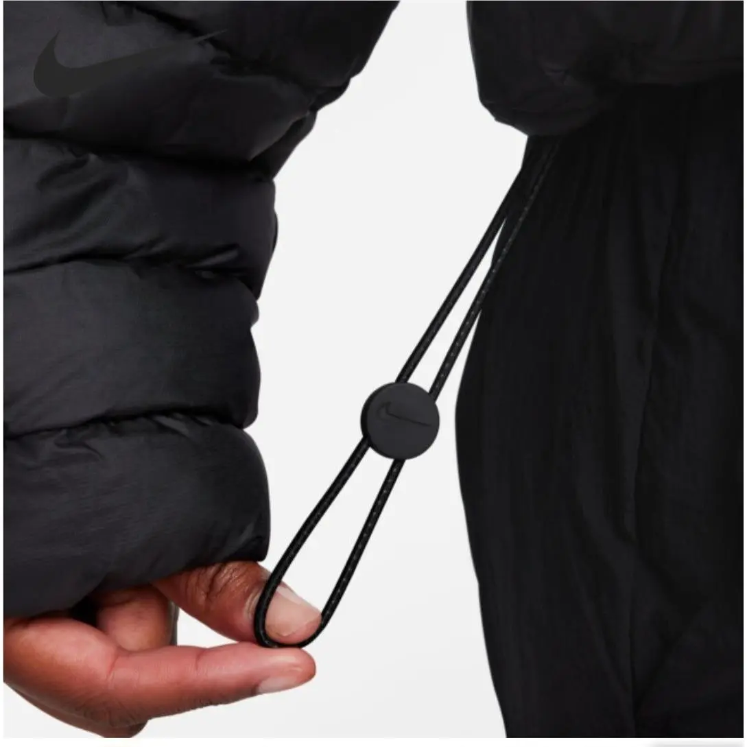 Nike clothing - Nike Sportswear Swoosh Puffer PrimaLoft Jacket - FB8729-010 - Black (UPC: 0196607991558) 8