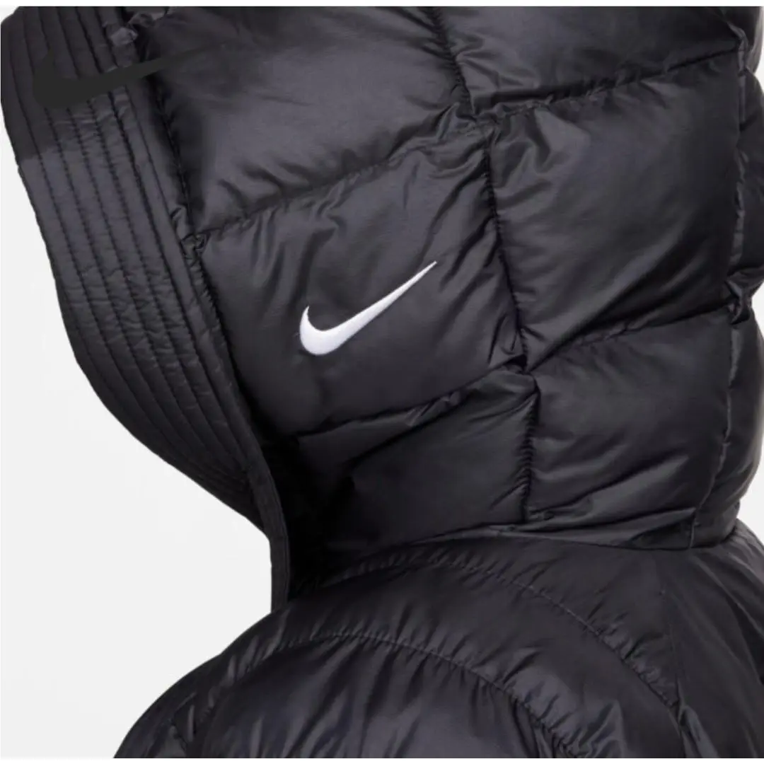 Nike clothing - Nike Sportswear Swoosh Puffer PrimaLoft Jacket - FB8729-010 - Black (UPC: 0196607991558) 3