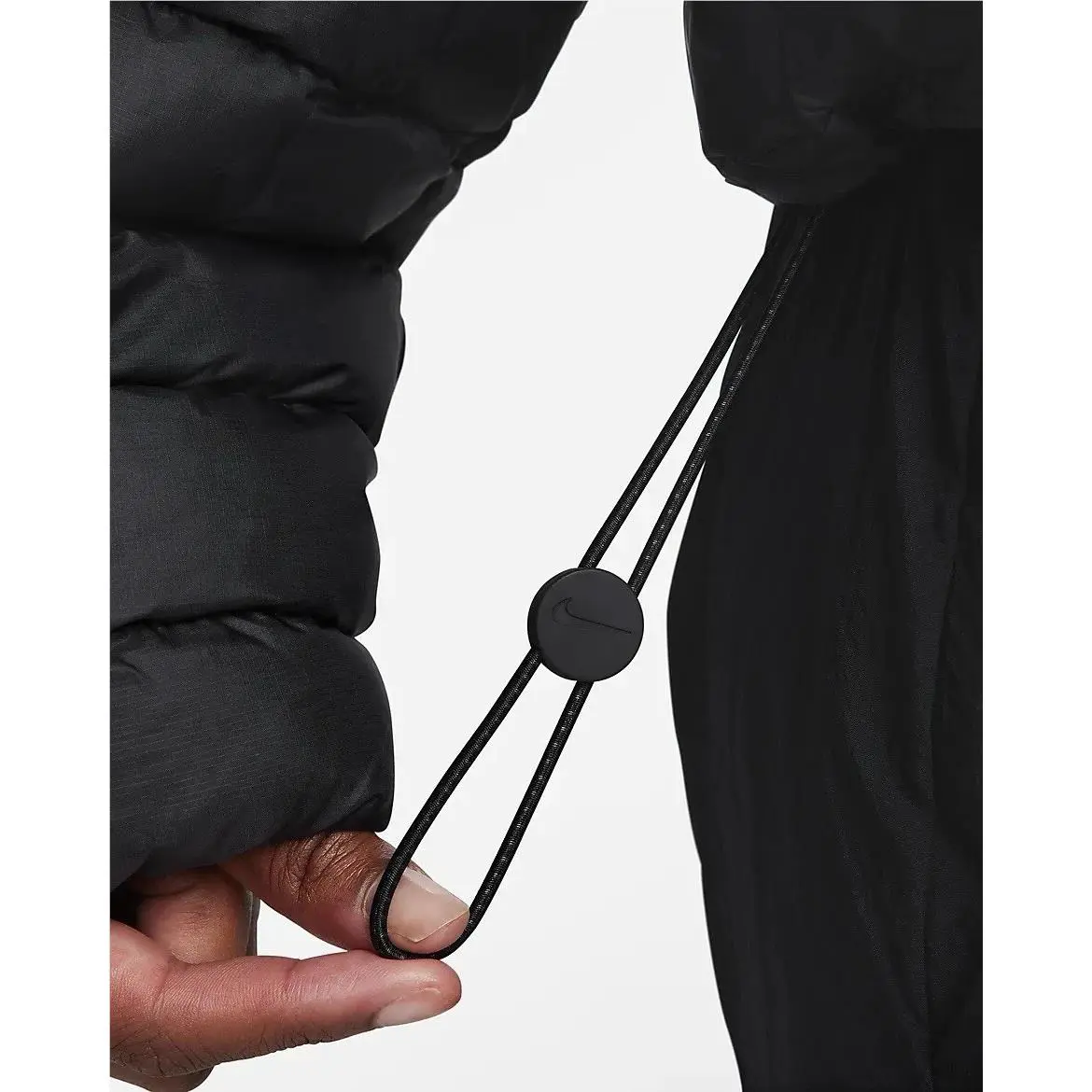Nike clothing - Nike Sportswear Swoosh Puffer PrimaLoft Jacket - FB8729-010 - Black (UPC: 0196607991558) 3