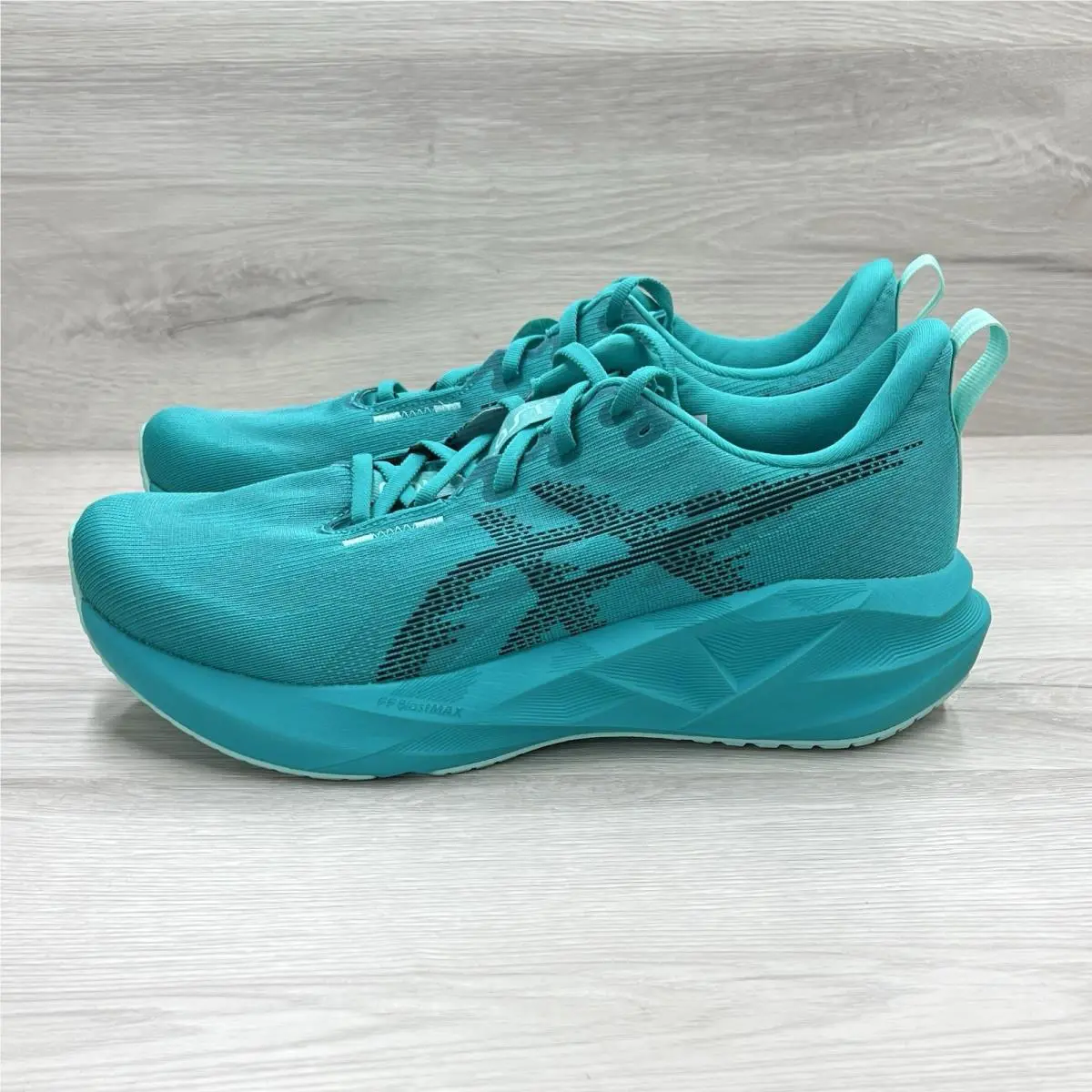 Asics shoes - ASICS Novablast 5 - Novablast - 1011B974-401 - Wave Teal/Black 0