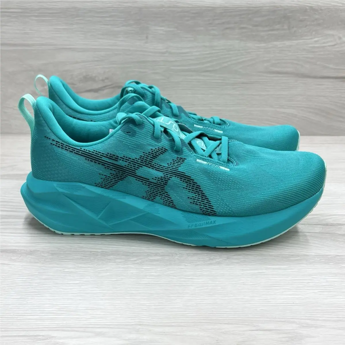 Asics shoes - ASICS Novablast 5 - Novablast - 1011B974-401 - Wave Teal/Black 1