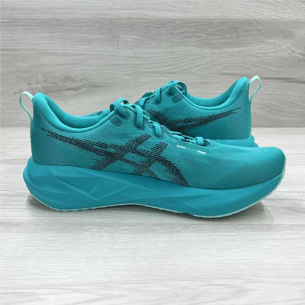 Asics shoes - ASICS Novablast 5 - Novablast - 1011B974-401 - Wave Teal/Black 4