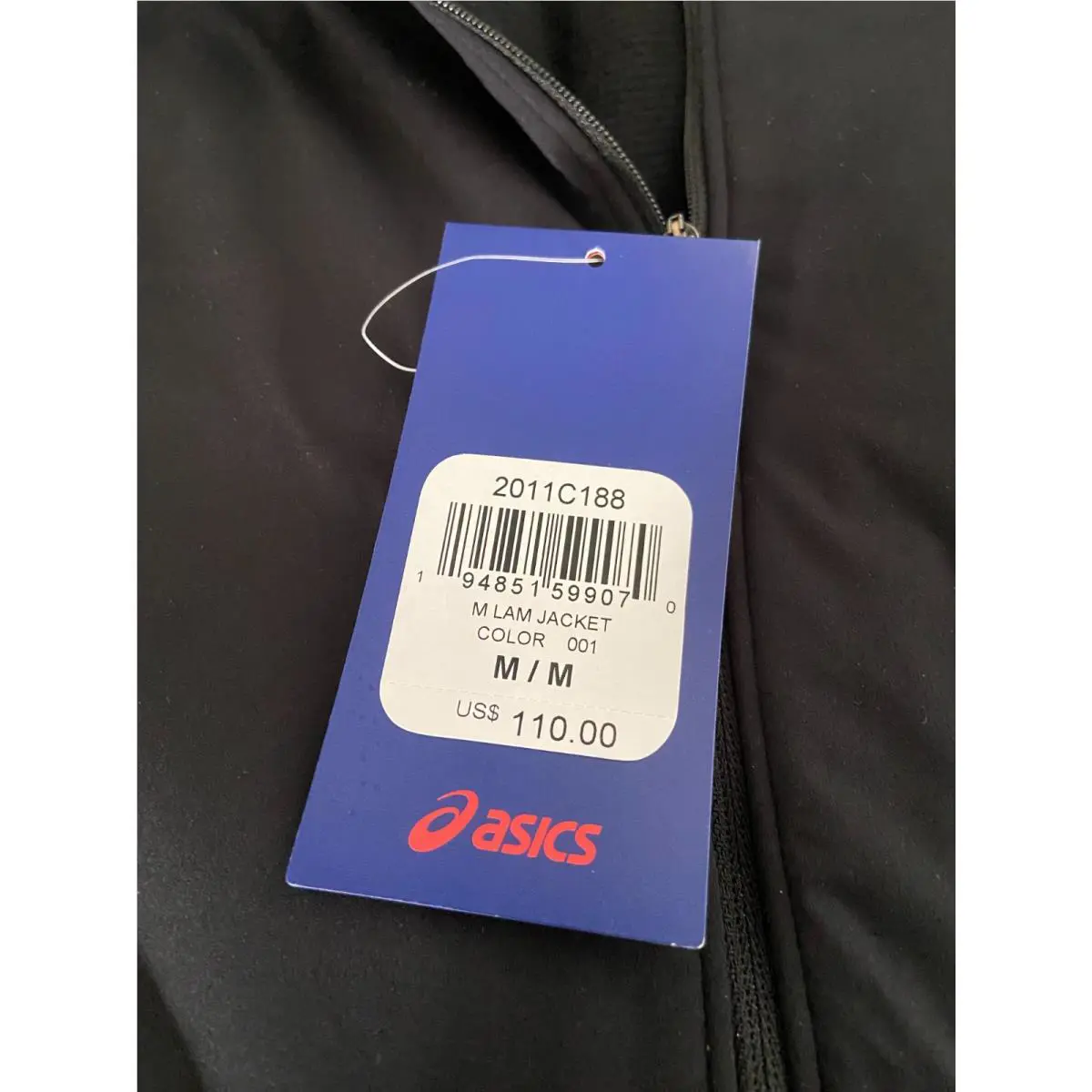 Asics clothing - ASICS Lam - Lam - 2011C188 - Black (UPC: 194851599070) 7