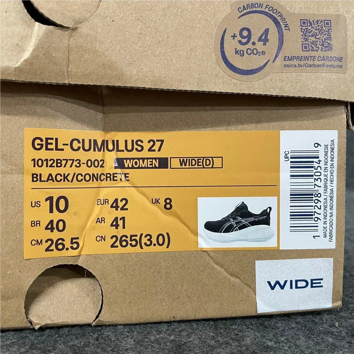 Asics shoes - VS171233 - vs-171233 - Black (UPC: 197298730549) 3