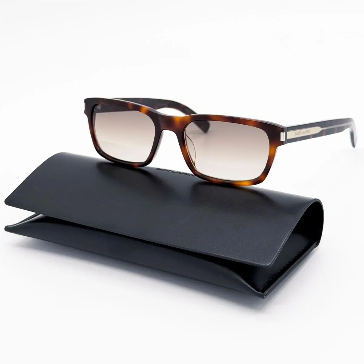 Saint Laurent Sunglasses SL662 002 Unisex Havana Eyewear SL 662 002 by Yves Saint Laurent