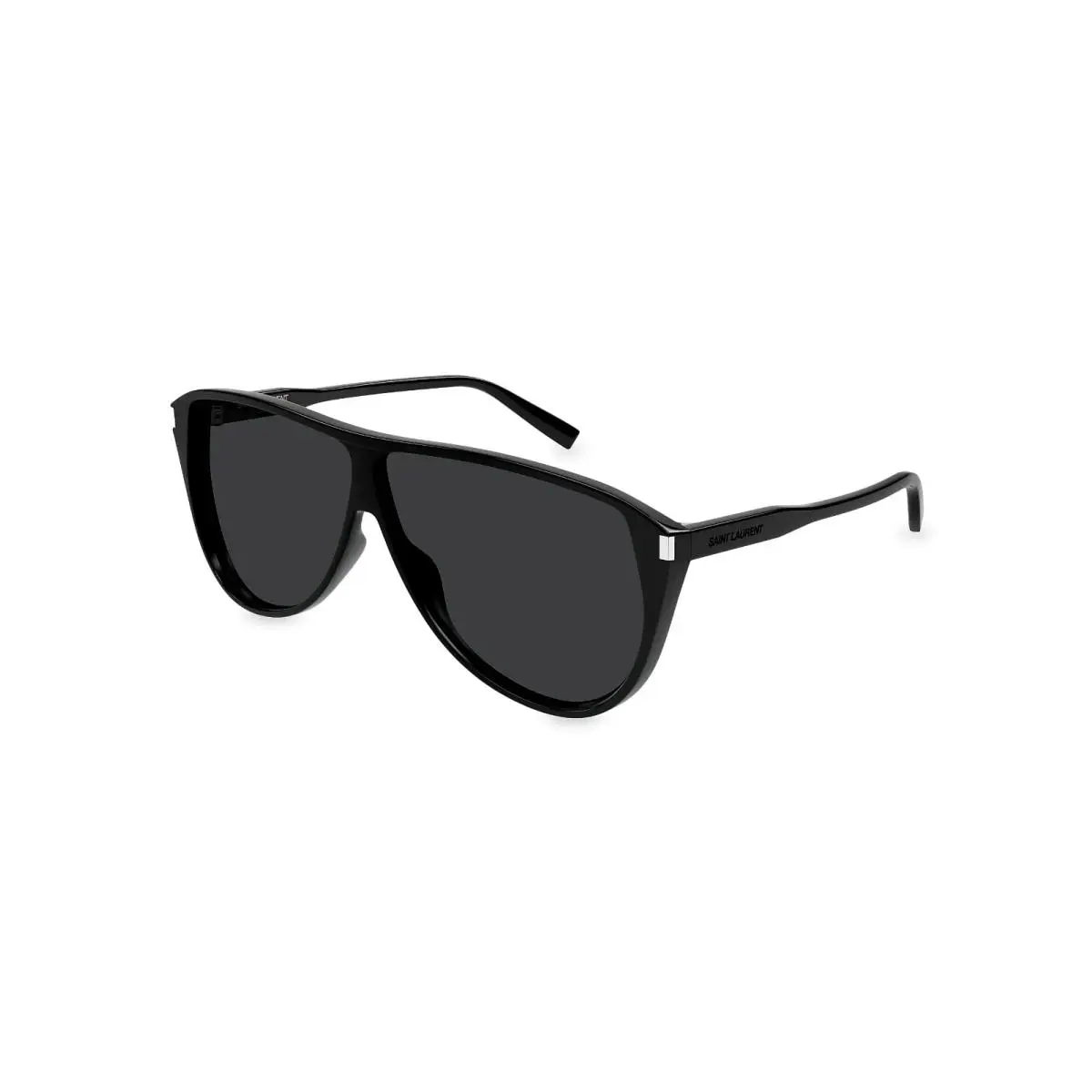 Saint Laurent Men`s Corner Angle M 65MM Pilot Sunglasse