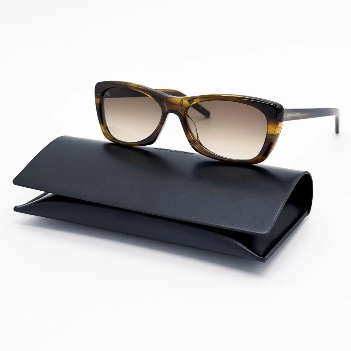 Saint Laurent Sunglasses SL613 004 Women Havana Eyewear SL 613 004 by Yves Saint Laurent
