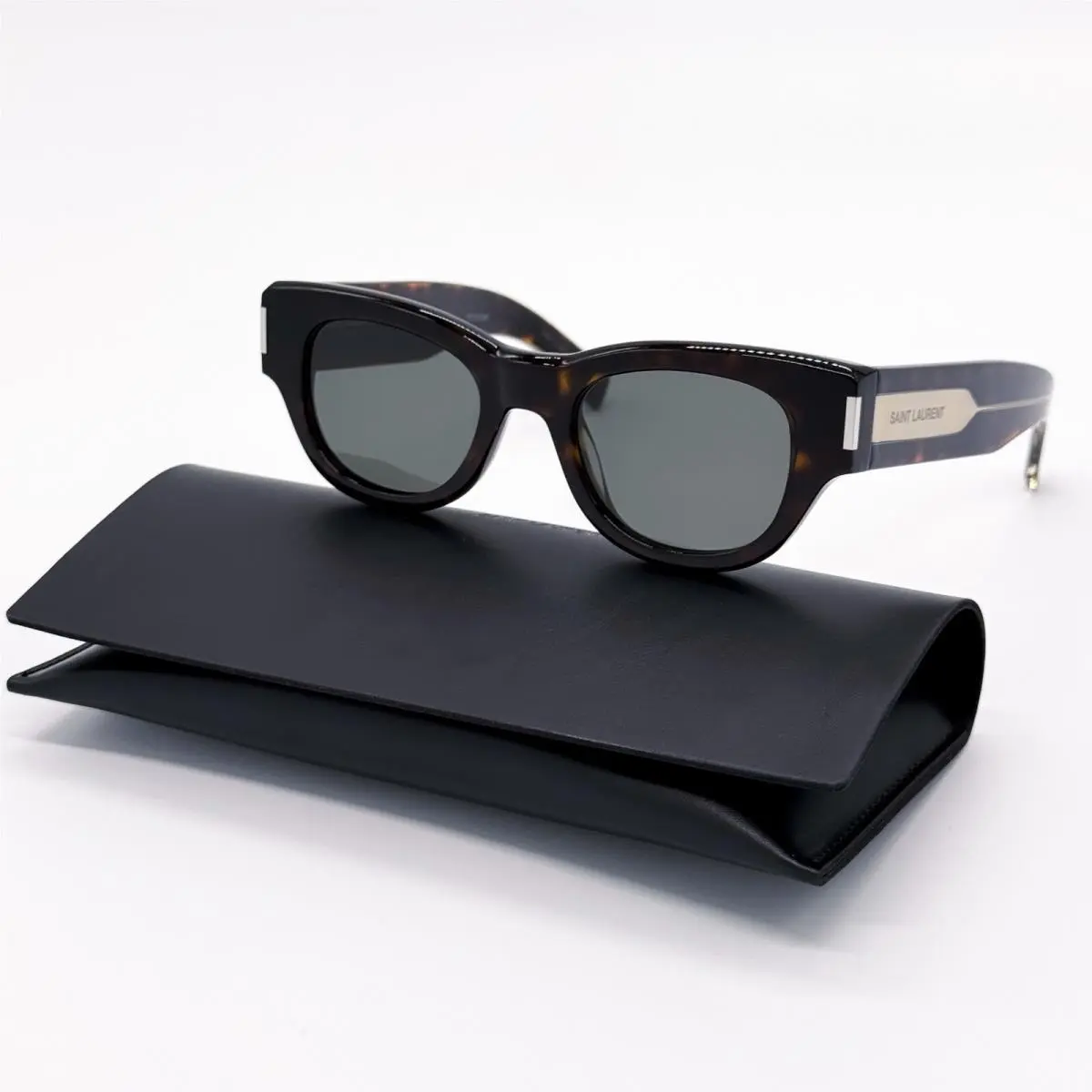 Saint Laurent SL 573 002 Dark Havana Women Sunglasses Saint Laurent SL573 by Yves Saint Laurent