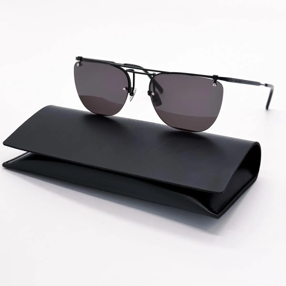Saint Laurent SL 600 001 Unisex Black Sunglasses Saint Laurent SL600 001 by Yves Saint Laurent