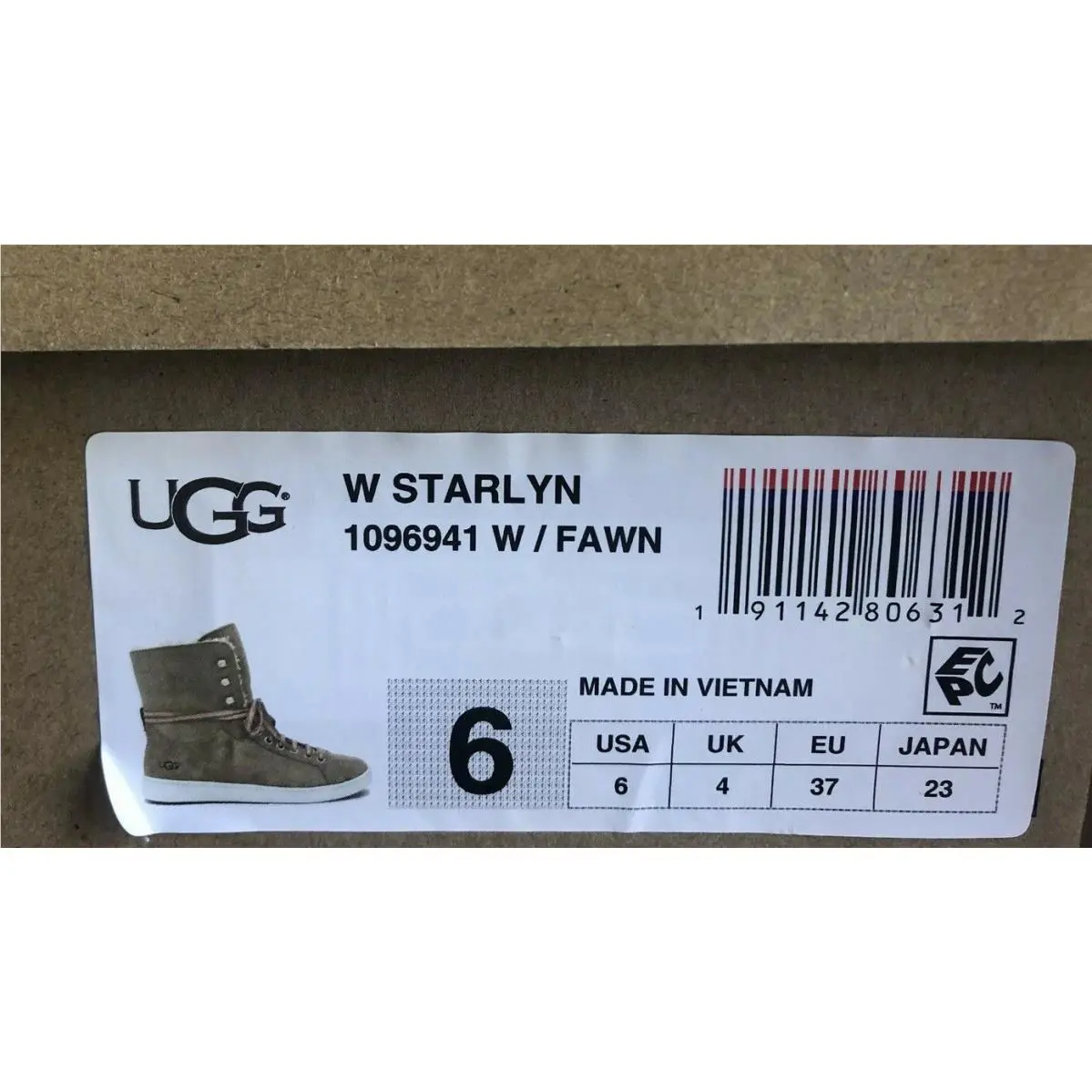 UGG shoes - UGG Starlyn - Starlyn - Fawn (UPC: 191142806312) 5