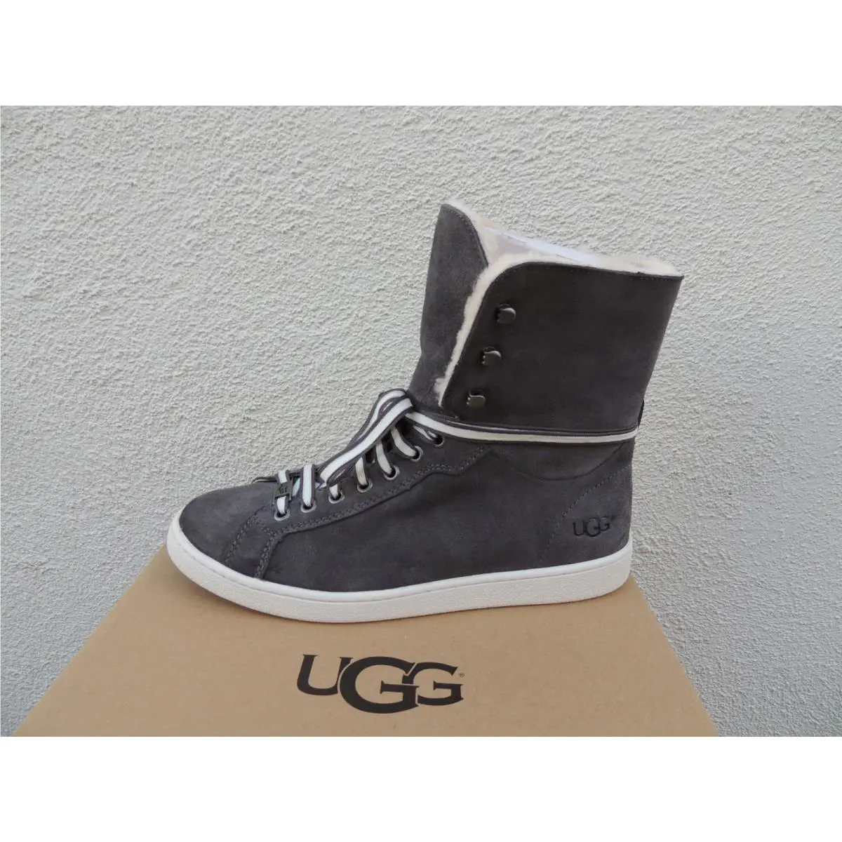 UGG shoes - UGG Starlyn - Starlyn - Charcoal (UPC: 191142807258) 1