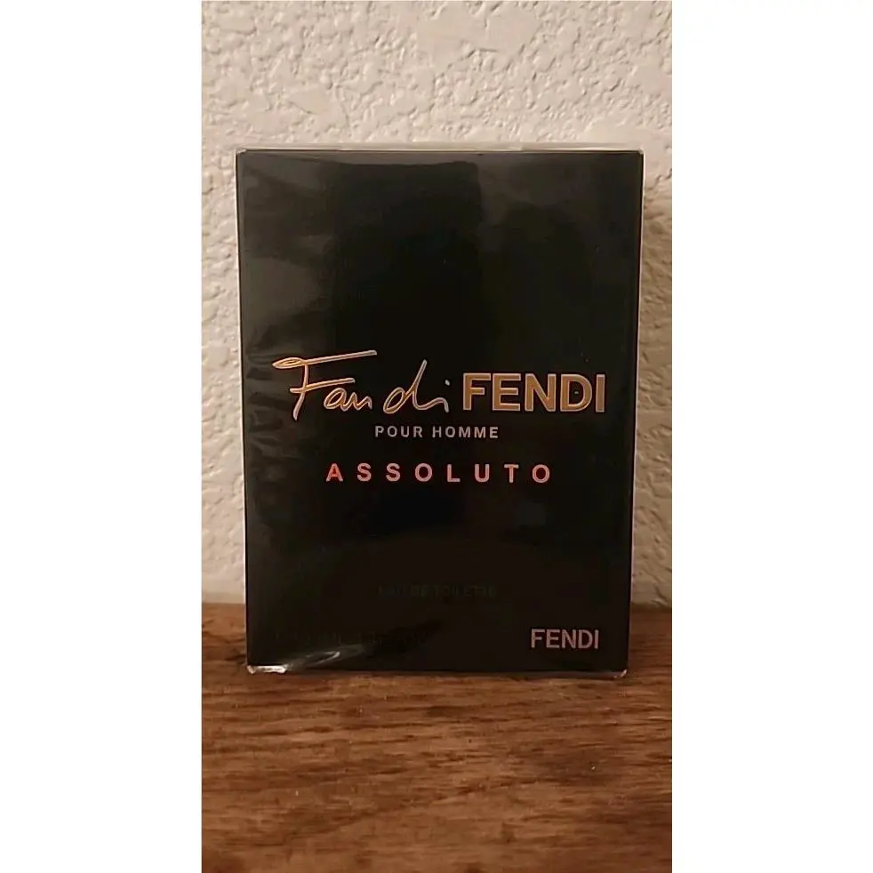 Fan DI Fendi Assoluto Pour Homme 100ML Edt Spray Box