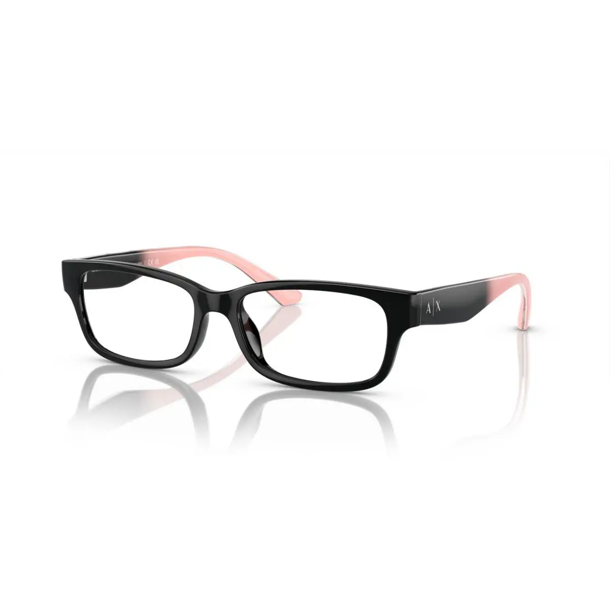Armani Exchange Eyeglass Frames Ax3107U 8211 54 16 - 140 - Frame: Black/Pink Fade