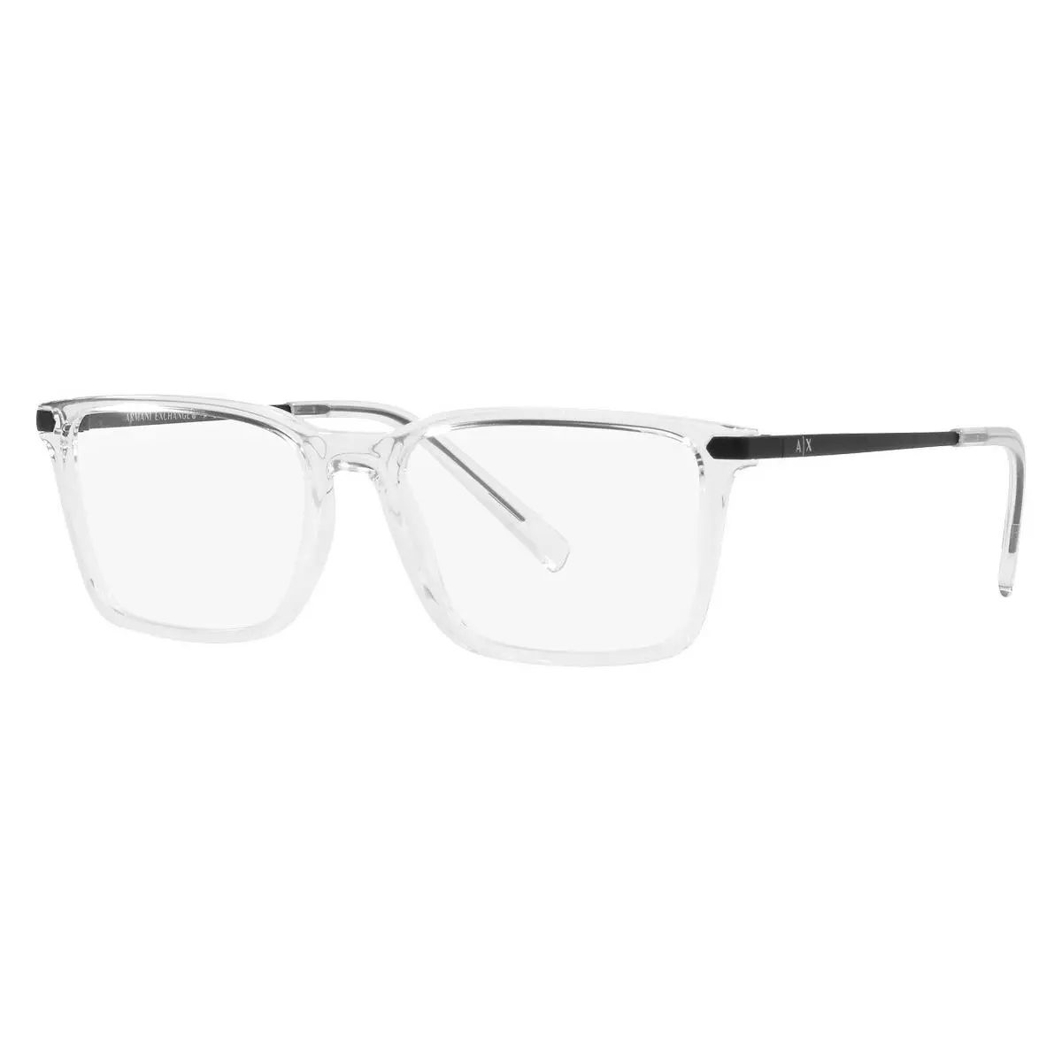 New-armani Exchange Men Eyeglasses AX3077 8333 Clear Black 54mm by Armani Exchange