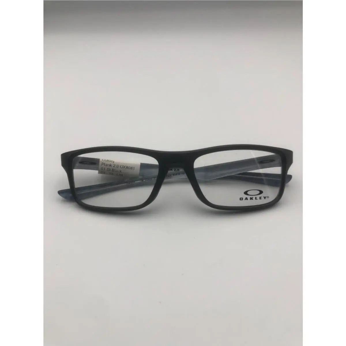Oakley Plank 2.0 046524 Luxottica ox 8081 01 st Black 53–15– 139