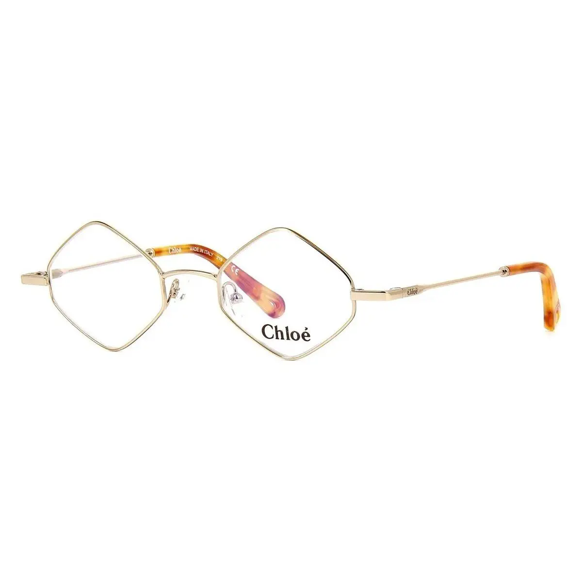 Chloe Eyeglasses Gold Unisex Eyewear Chloe CE2158 906 by Chloé