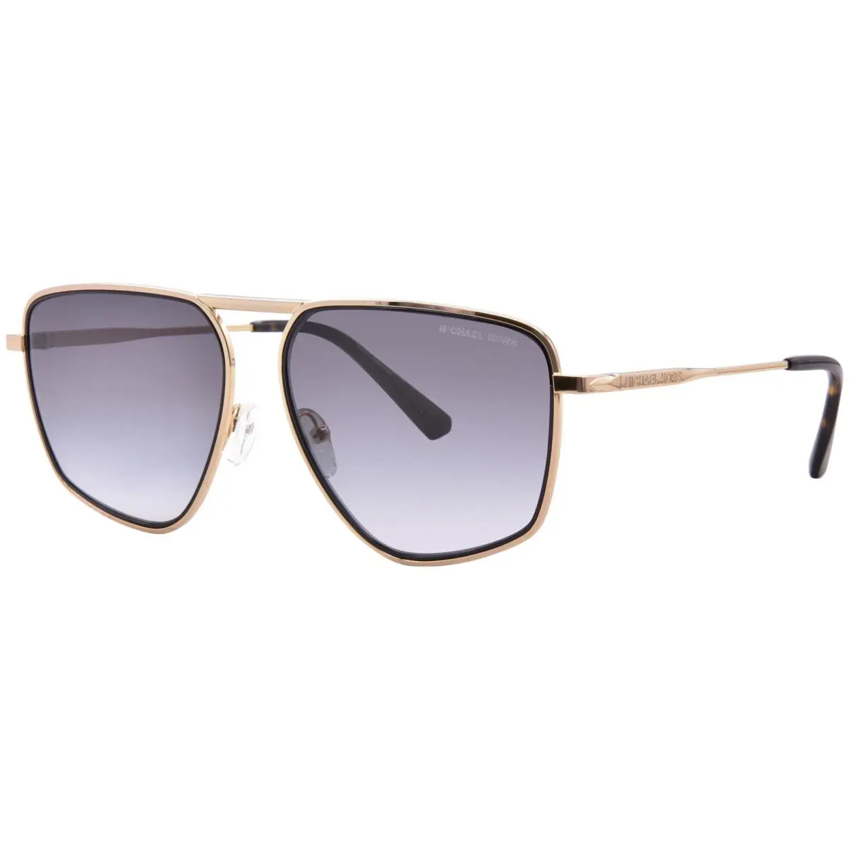 Michael Kors Silverton MK1153 18968G Sunglasses Men`s Yellow/gold/grey 58mm