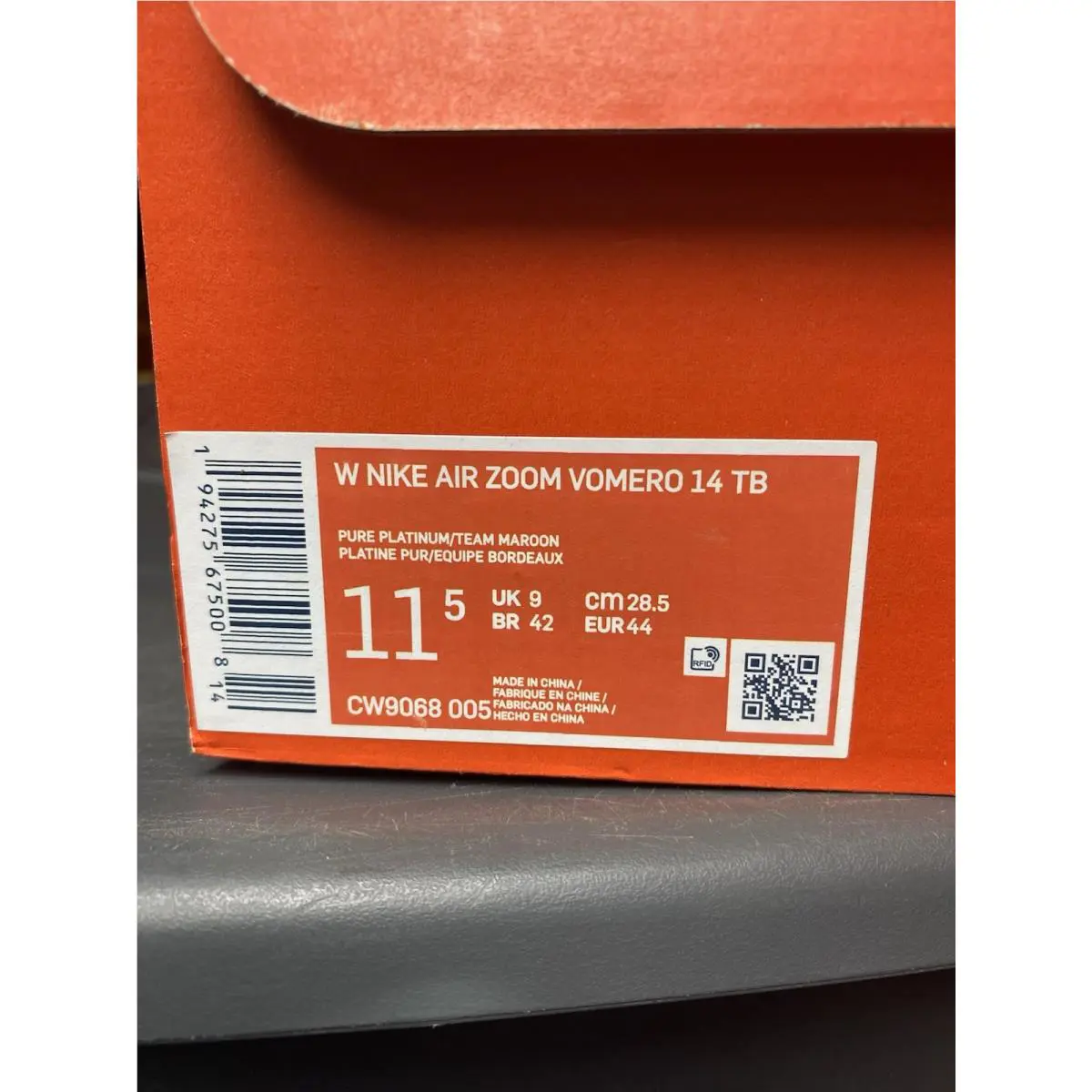 Nike shoes - Nike Zoom Vomero 14 - Zoom Vomero - CW9068-005 - Silver 4