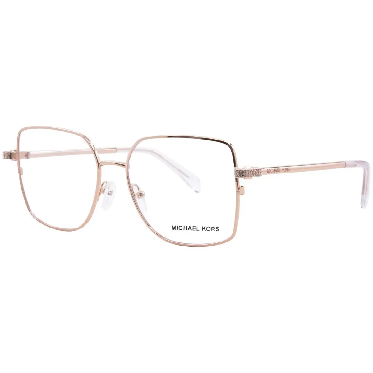 Michael Kors Ravello MK3091B 1108 Eyeglasses Women`s Rose Gold Full Rim 54mm