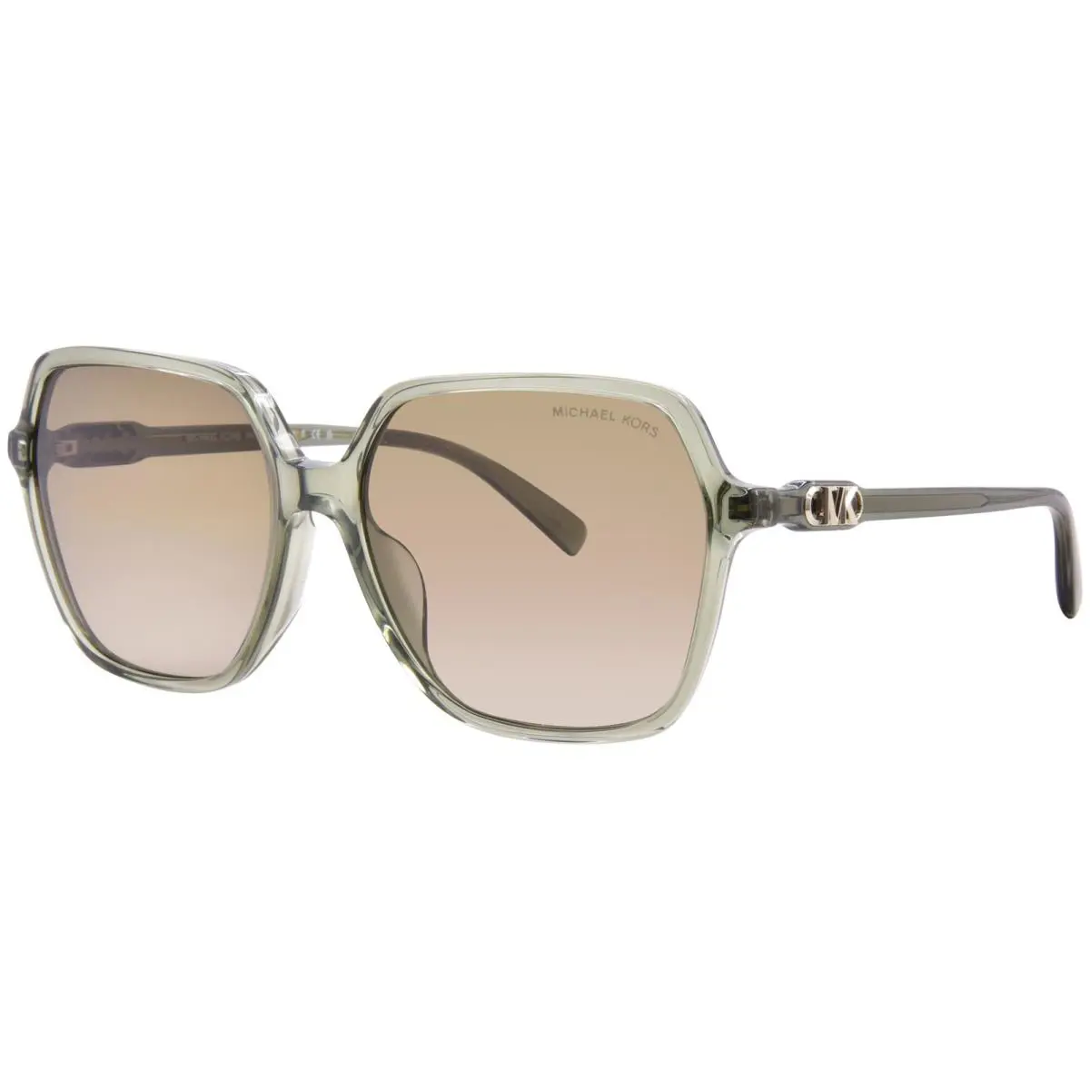 Michael Kors Jasper MK2196U 394413 Sunglasses Women`s Green/green Gradient 58mm - Frame: Green, Lens: Green