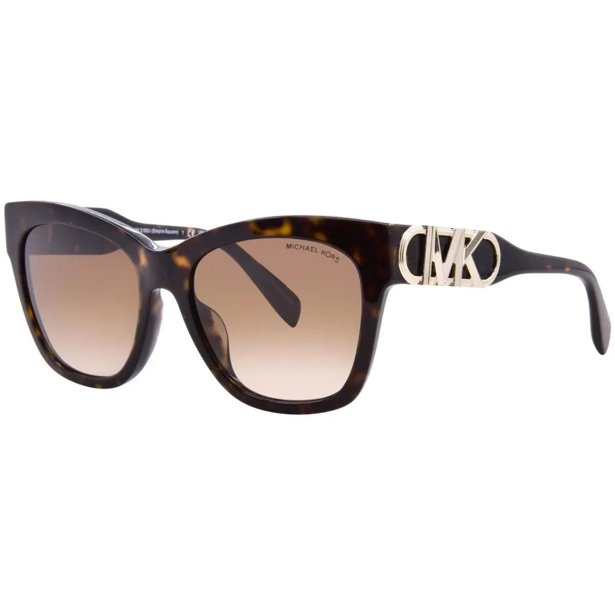 Michael Kors Empire-square MK2182U 300613 Sunglasses Women`s Tortoise/brown 55mm - Frame: Tortoise, Lens: Brown